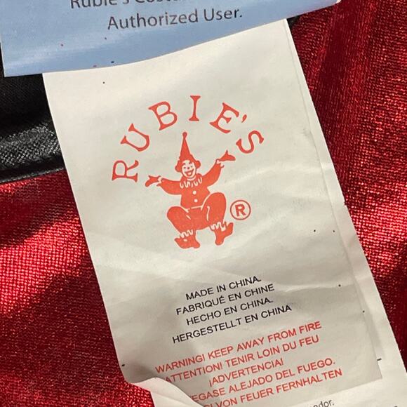 Rubie's Harley Quinn Dress Tutu Skirt Costume Size 8 10 Medium - Picture 6 of 13